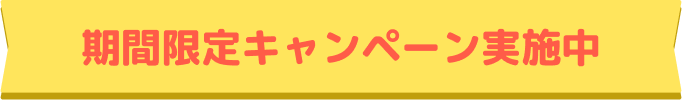 期間限定キャンペーン実施中